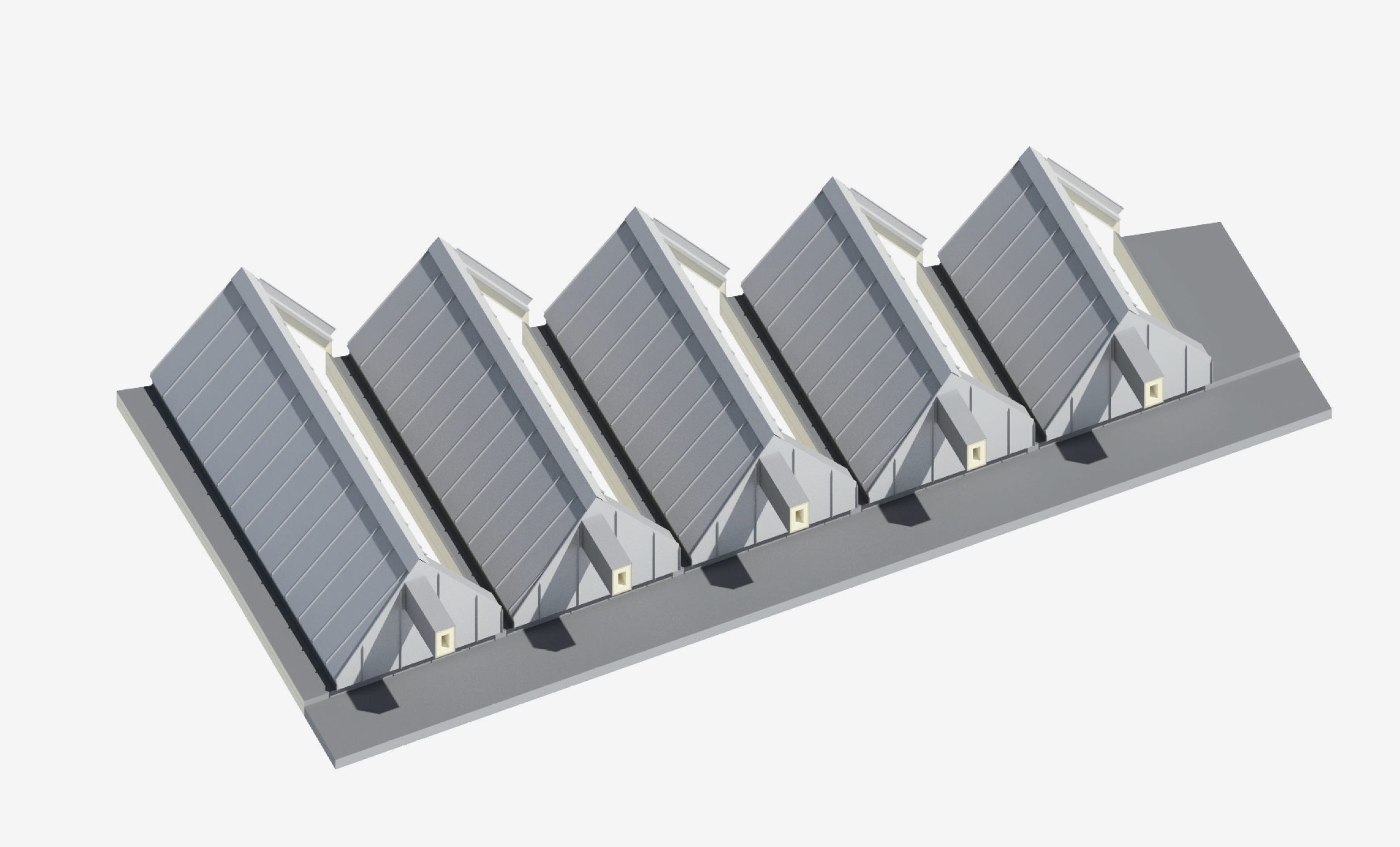 New Museum of London, General Market Roof